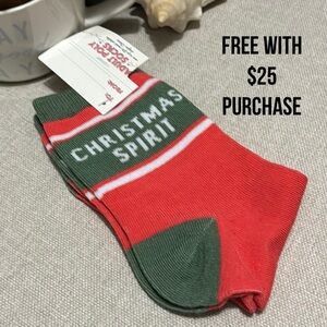 FREE With 25 Purchase NWT Wmns Socks-OSFM-Christmas Themed